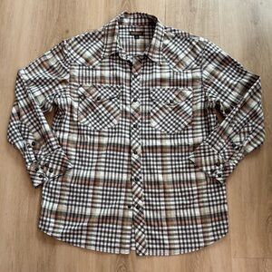 Patagonia Multicolor Plaid Button Down Shirt Men’s Size Medium